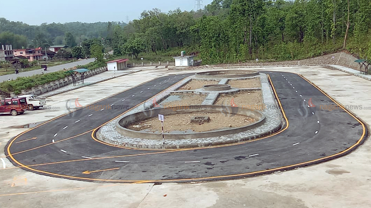 बिपी र मदनभण्डारी राजमार्गको संगममा सुविधायुक्त बसपार्क निर्माण